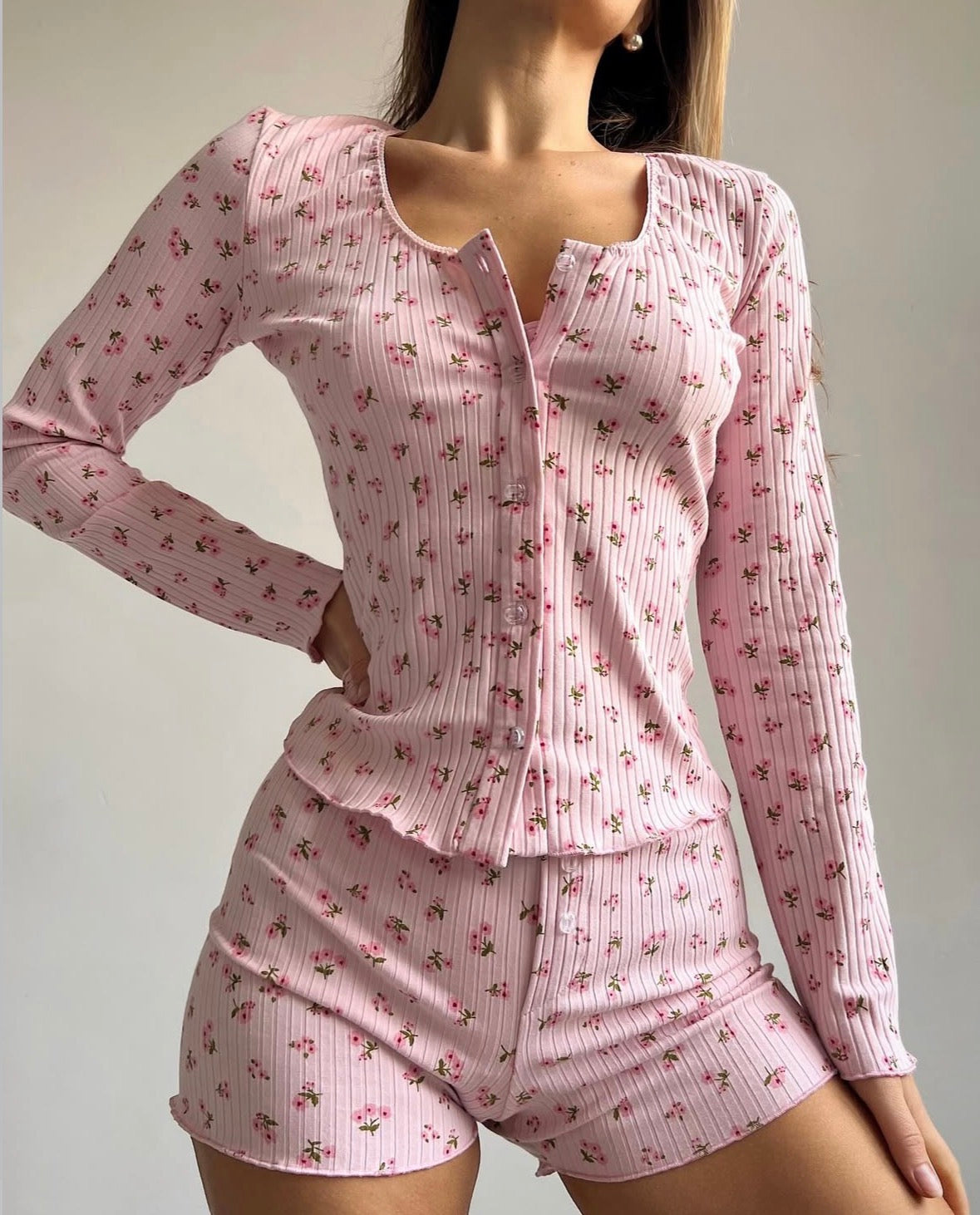 Pijama Milk Bloom (2pz)