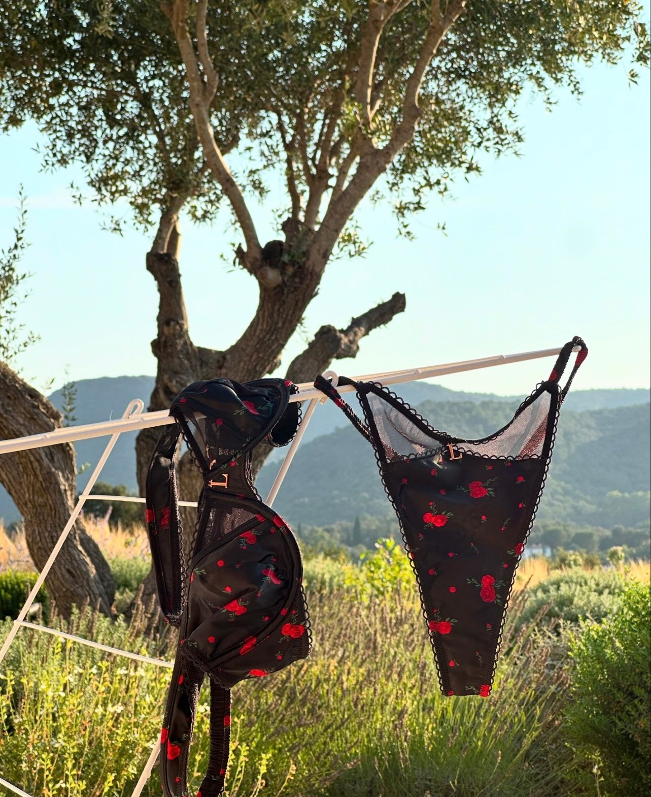 Coordinado Cherry Satin