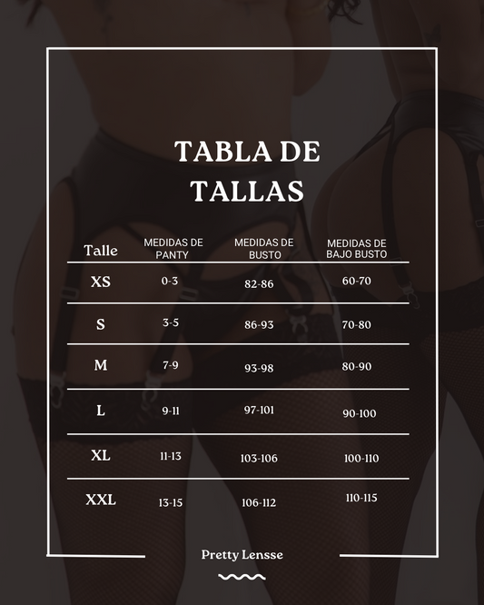 Guía de tallas