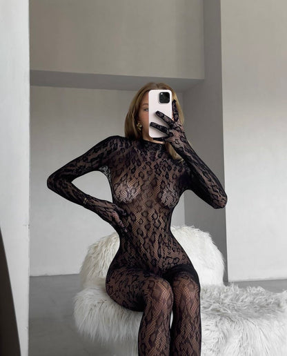 Bodystocking Felina de Red