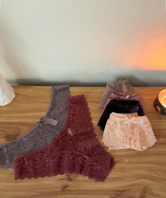 Panty Natalia Neutros (Kit 03 pzs)