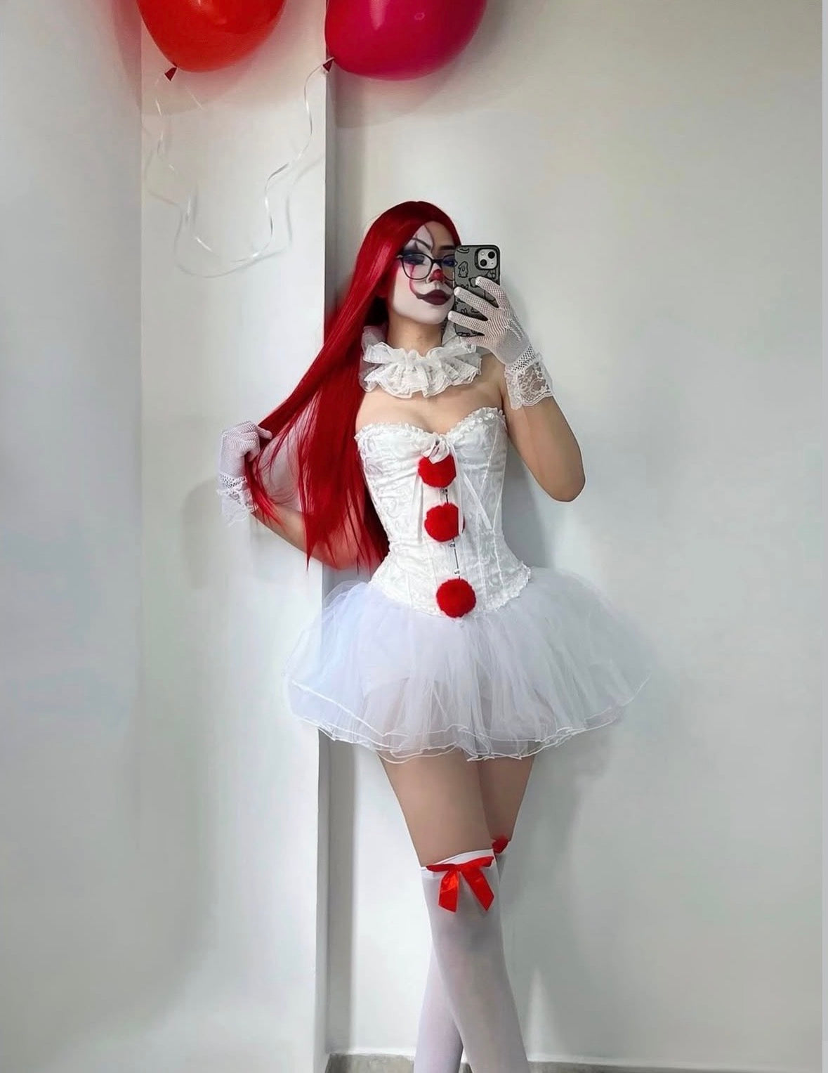 Bustier Corset Valkirica (blanco)