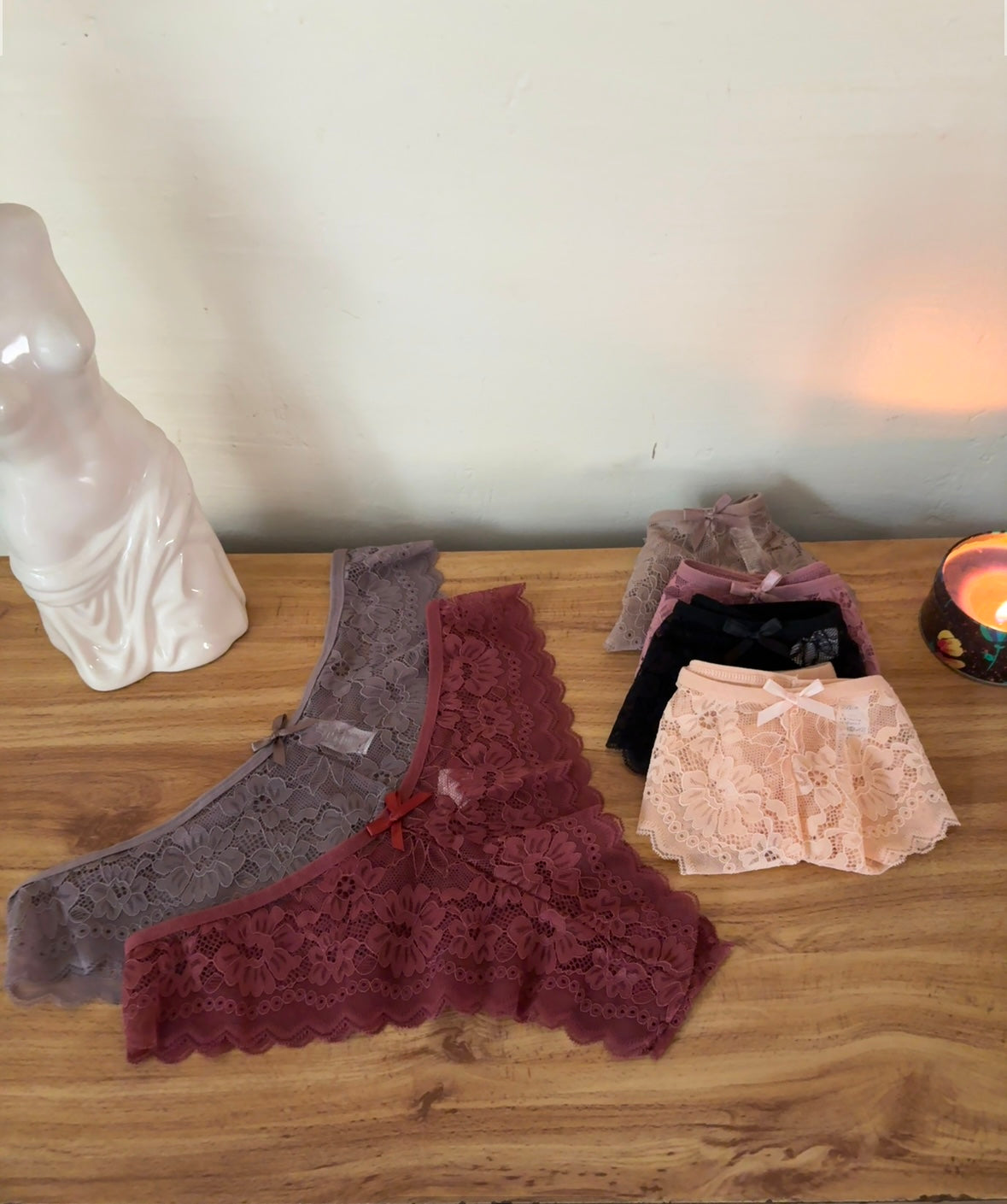 Panty Natalia Neutros (Kit 03 pzs)