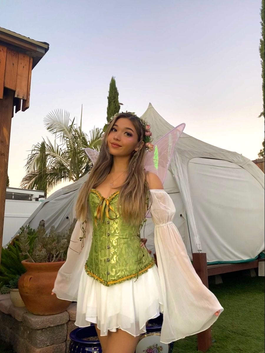 Bustier Corset Valkirica  (verde)