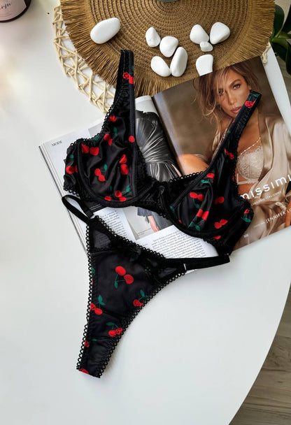 Coordinado Cherry Satin