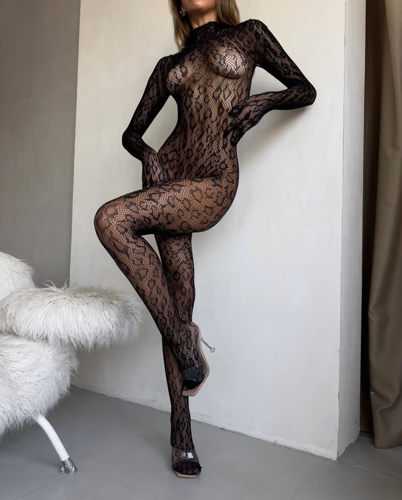 Bodystocking Felina de Red