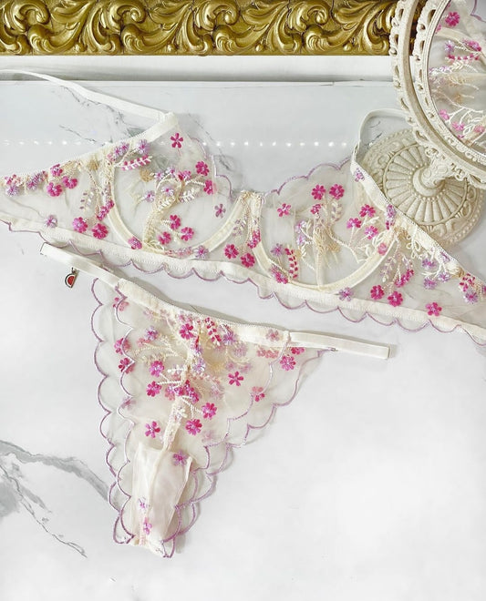 Coordinado Fiore White